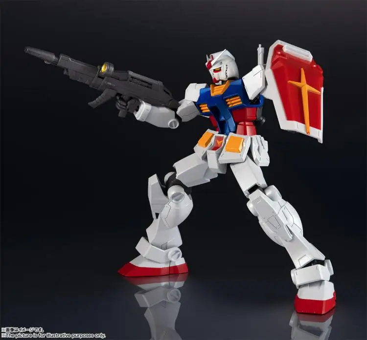 Bandai Gundam Вселенной GU воина гундама Yuanzu Единорог крыльев бабочки на готовой продукции ПВХ figma модель игрушка кукла аниме Рисунок