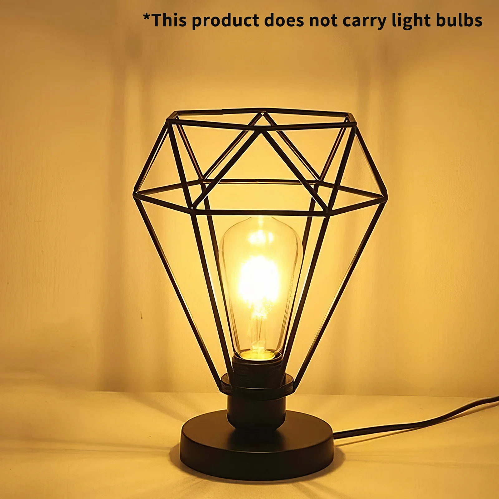 Металлическая настольная лампа железной клетке абажур Простой Модный Ретро