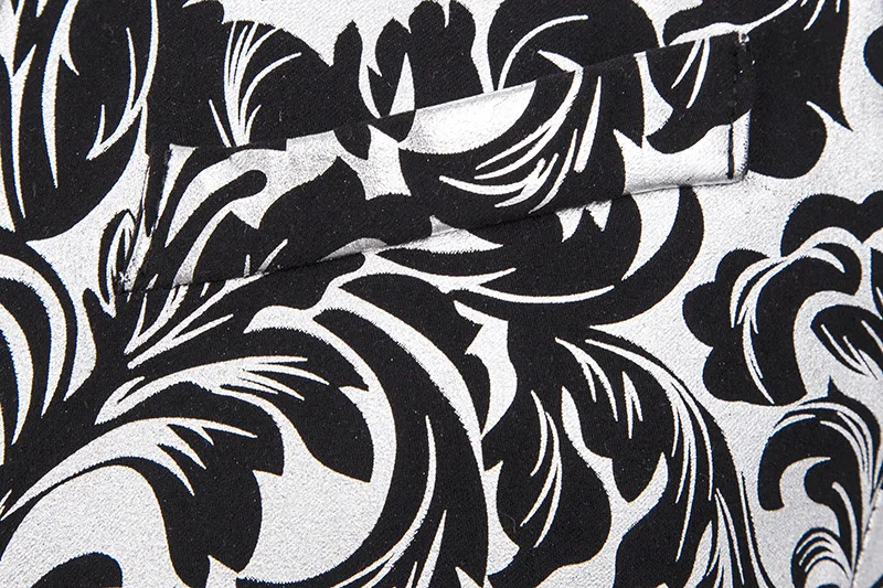 Для мужчин s Стимпанк Викторианский жилет а готическом стиле Серебряный