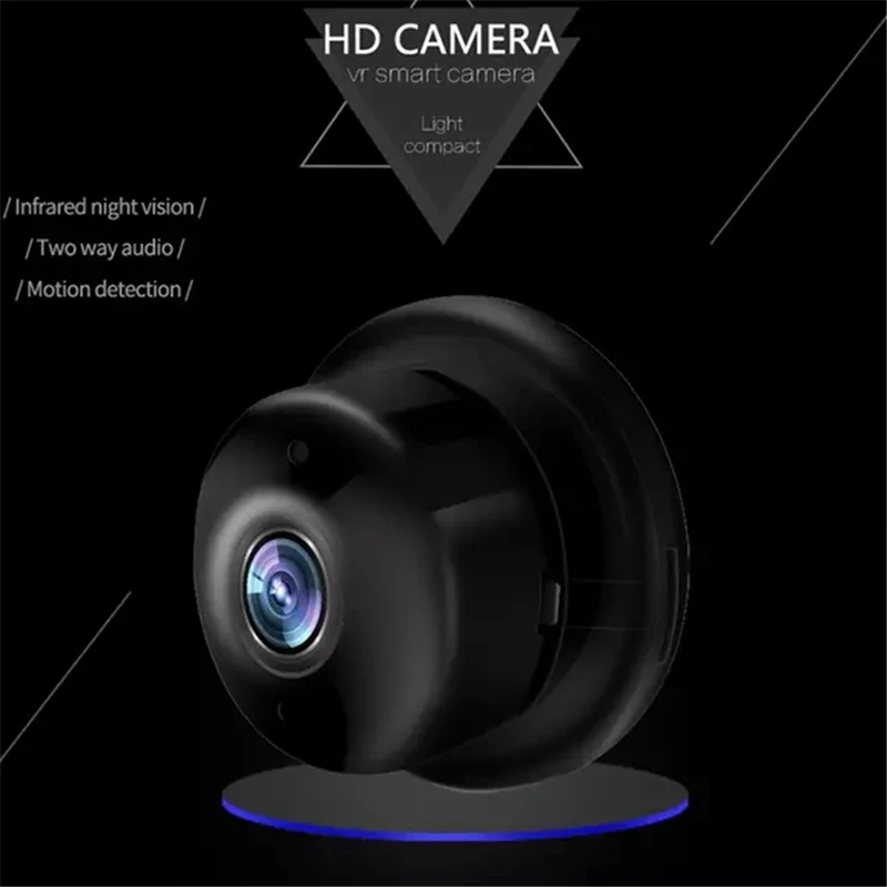 Мини беспроводная wifi ip камера для домашней безопасности инфракрасная ночного