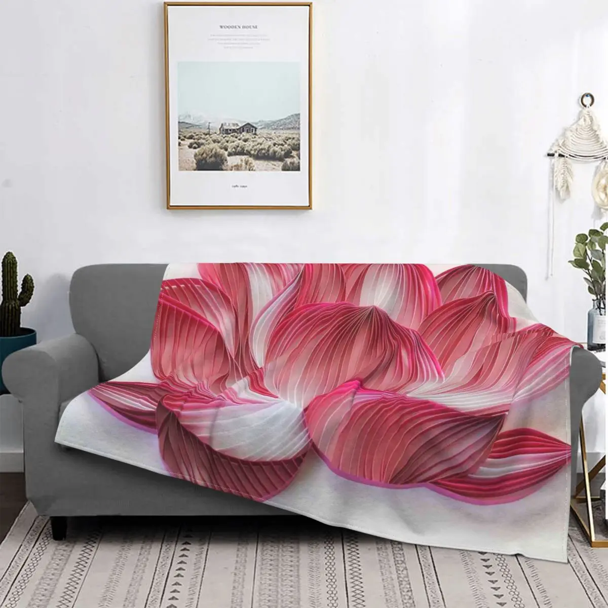 

Бумажное художественное одеяло в клетку, теплое портативное бархатное покрывало из кораллового бархата s для домашнего покрывала