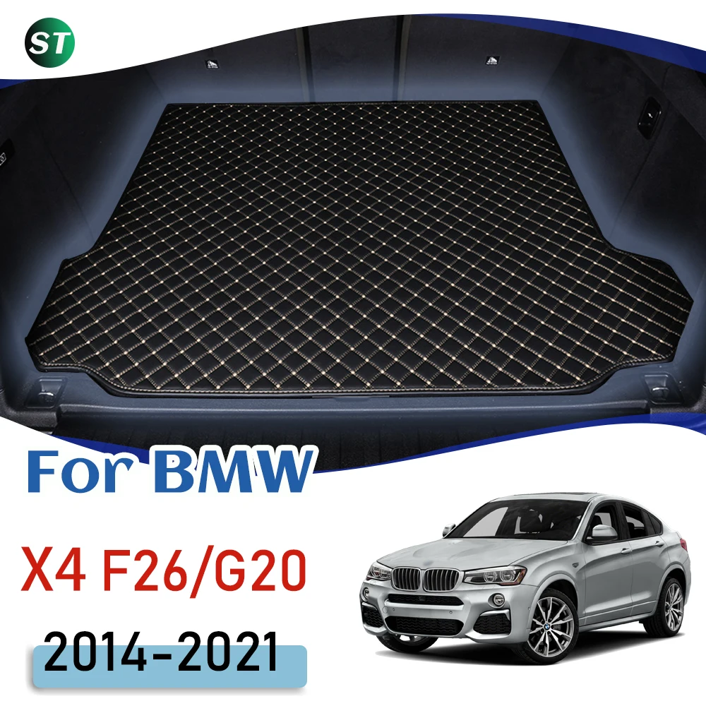 

Кожаный коврик для багажника BMW X4 F26 G20 2014-2021, коврик для багажника, коврик для багажника, подкладка, коврик для груза, коврик, задний коврик, по...