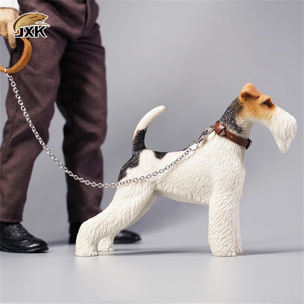 Модель JXK 1/6 foxterers милая фигурка собаки животного коллекционное украшение игрушка