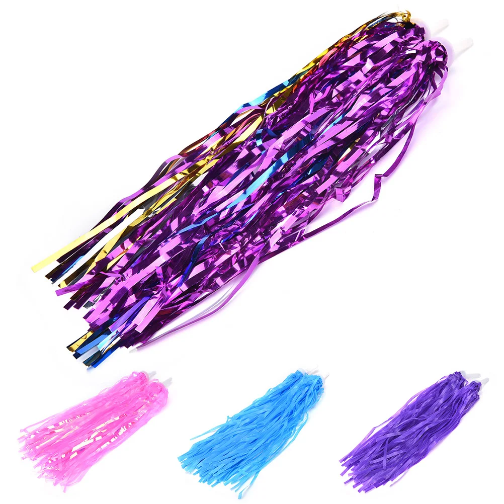 1 пара рулей для велосипеда с кисточками детский скутер руль трехколесного