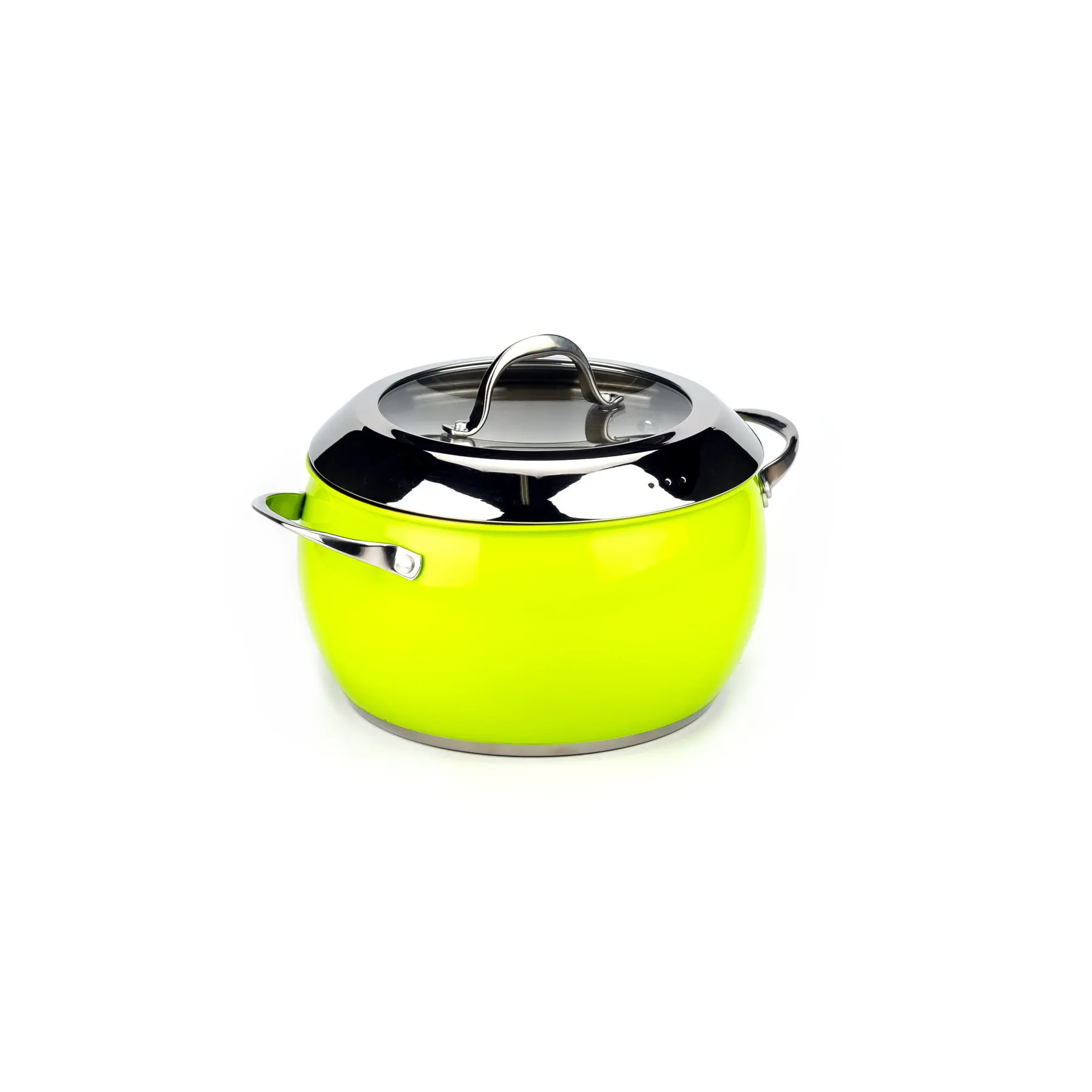 Кастрюля с крышкой ATTRUBITE "GREENERY" 24х13,5 см 6 л
