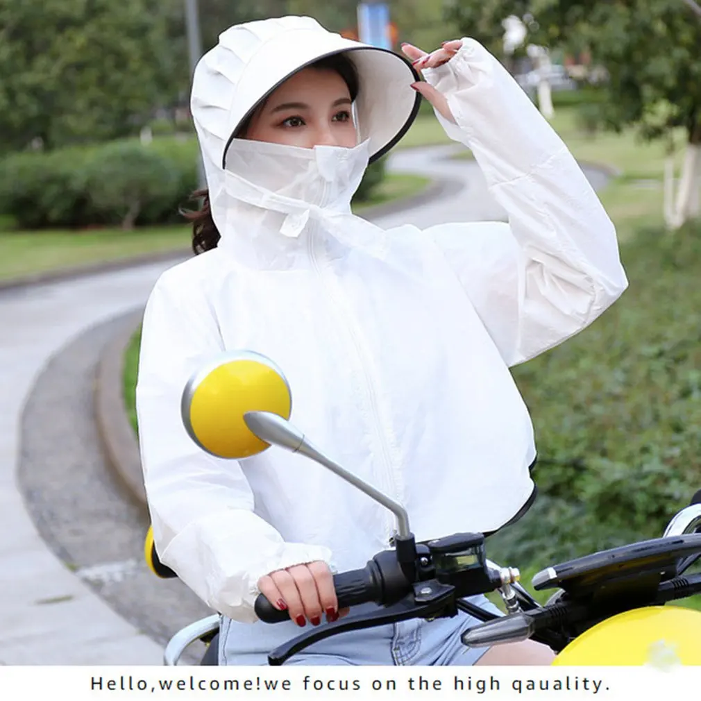 Мода диких цветов с капюшоном Солнцезащитная одежда женская летняя свободная