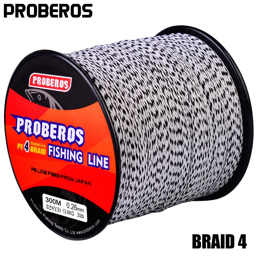 

Carp Braided Fishing Line 300M 500M 1000M 6-100LB 4 Weaves Braids Wire Multifilament Super Strong 4 Strand PE Line for Saltwater