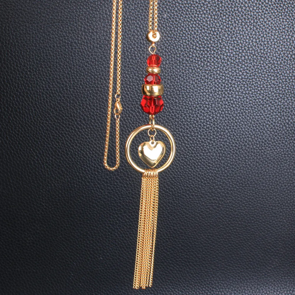 Newest Fashion Stainless Steel Jewelry For Woman and Girl 700mm Long Charm Sweater Chain Necklace Pendant NEIZCOBF |