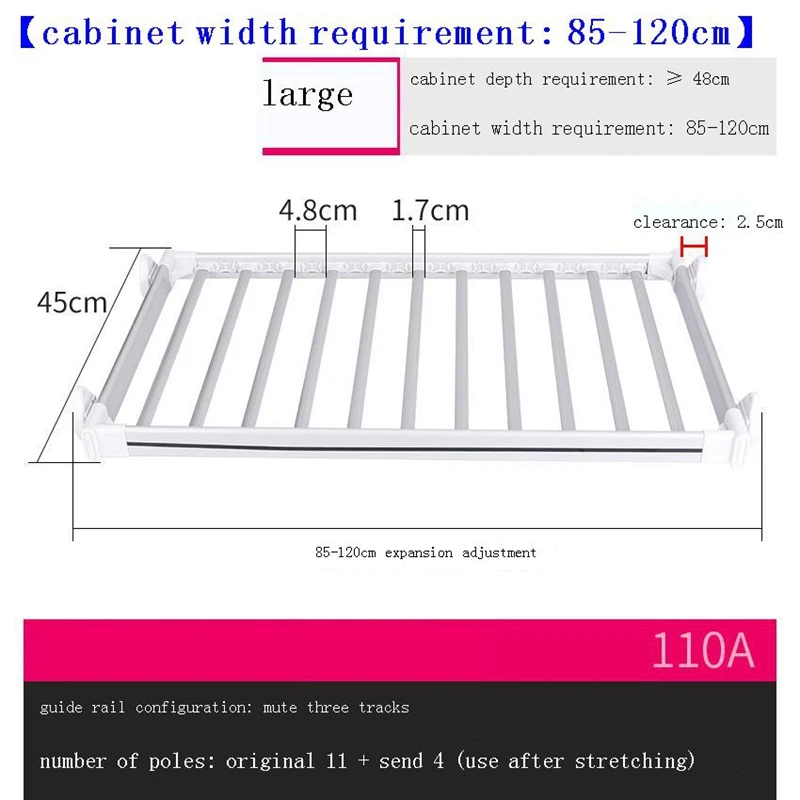 

Room Hanging Partition Rack Closet Organizer Adjustable Mercerie Shelves Prateleira Shelf Wardrobe Basket Cestas Para Organizar