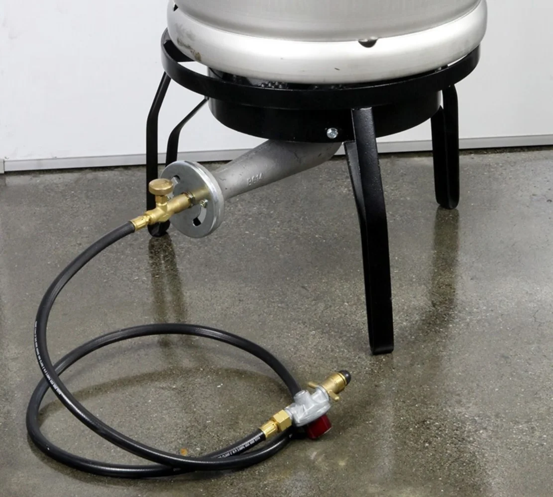 Горелка для сжиженного газа высокого давления с подставкой и REGULATOR--HOME | Дом сад