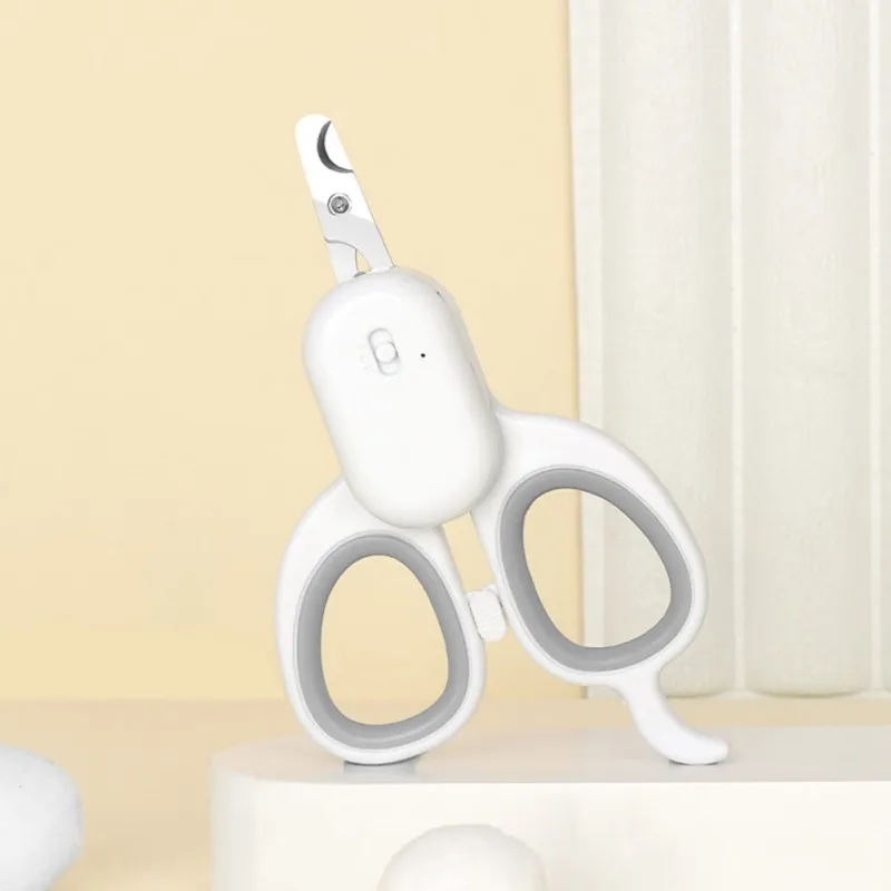 

Кусачки для ногтей для домашних животных, USB-зарядка, защита от крови, светодиодсветильник излучение, удобные и нескользящие, прочные товары...
