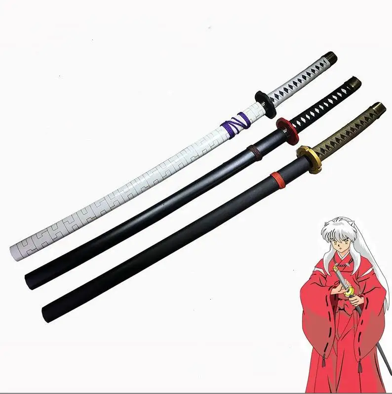 Деревянный меч Inuyasha Sesshoumaru оружие реквизит для косплея катана 41 дюйм деревянная