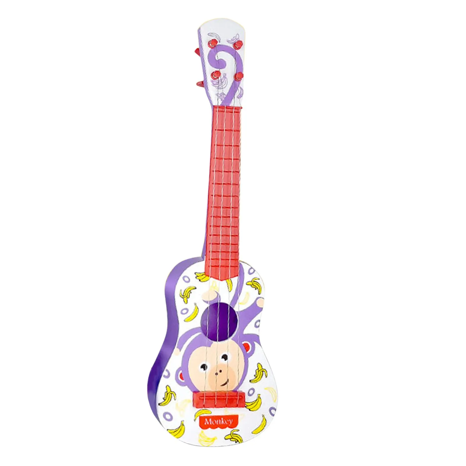 

4-Color Children Musical Instrument Guitar Ukulele Four-String Simulation Puzzle Enlightenment Can Play And Play Type Boys Girls