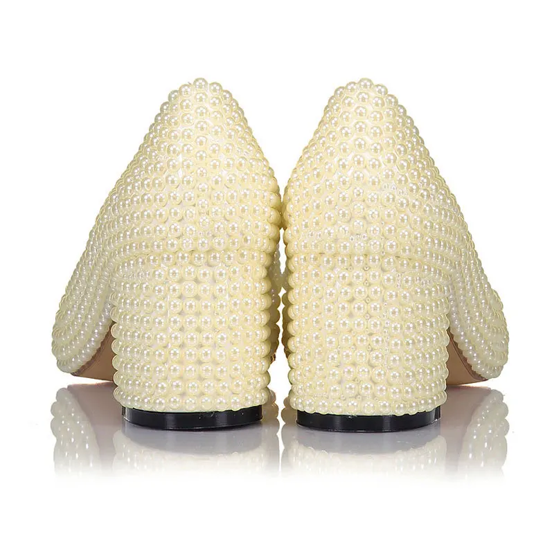 Женские туфли ручной работы Dream2020 свадебные на толстом высоком каблуке с