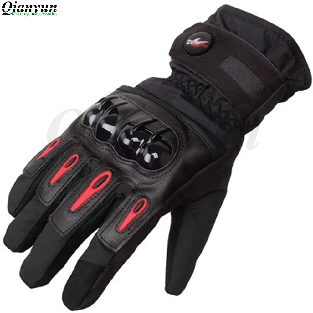 

Winter Warm Motorcycle Gloves Touchscreen Moto Waterproof Gloves Ladys Boys Motorcycle Woman Cycling Protective Gloves r1 r3 r6