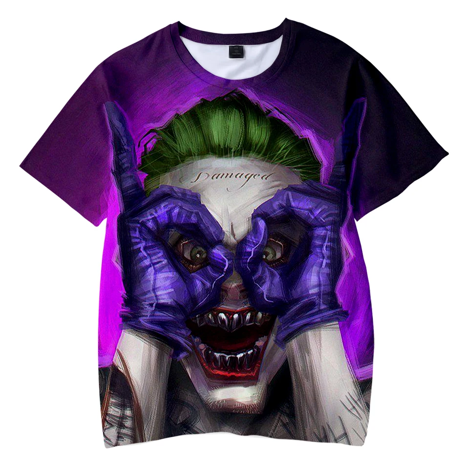 Haha Joker Movies/футболка для мальчиков летняя детская футболка футболки с объемными