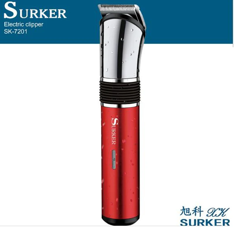 Машинка для стрижки волос surker аккумуляторная IPX7 детей|Триммеры волос| |