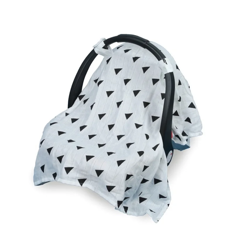 

Baby Safety Seat Sunshade, Stroller Sunshade, Cotton Gauze Breathable, Windproof And Sunscreen Baby Cover