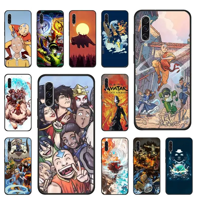 

Avatar the last airbender Phone Case For Samsung galaxy S note 7 8 9 10 20 fe edge A 6 10 20 30 50 51 70 lite plus Funda