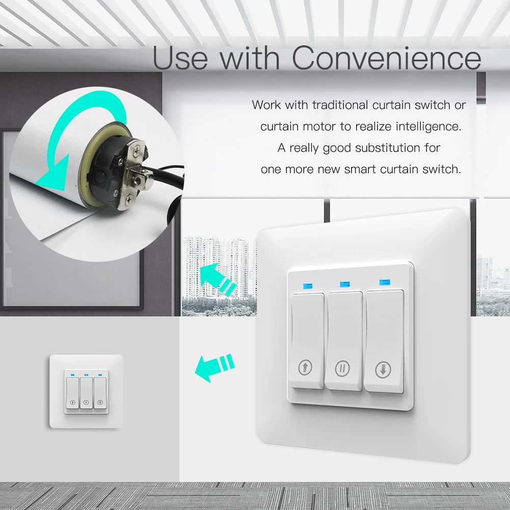 Смарт-штора с кнопками Wi-Fi переключатель затвора пульт дистанционного