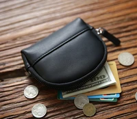 siku womens leather coin purses holders mini zipper men coin purse oem