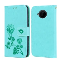 cute rose patterned leather case for nokia c20 plus wallet women cover for estuches nokia g10 g20 1 4 1 3 2 4 3 4 5 3 5 4 hoesje
