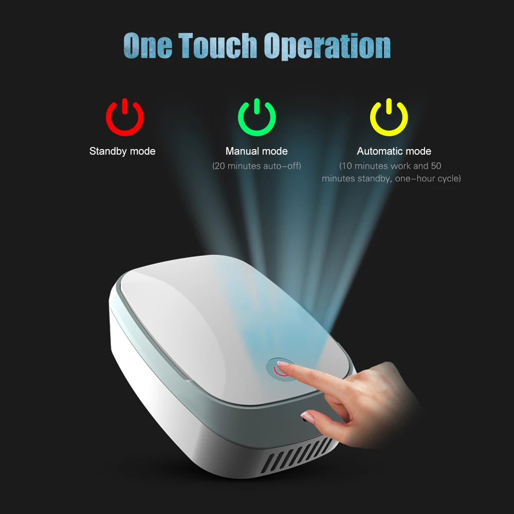 Озона Воздухоочистители Подключаемый модуль воздухоочиститель 2 в 1 Озон