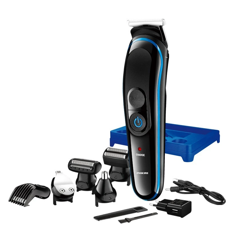 

Turbo Men's body grooming kit electric shaver professional rechargeable electric razor eyebrow hair facial shaving machine