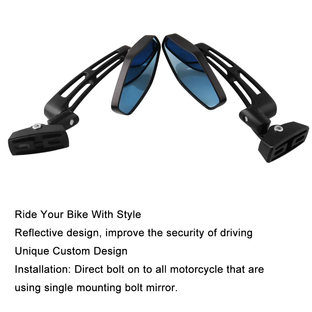 Высококачественное мотоциклетное зеркало заднего вида для CBR 600 1000 R1 R6 GSX-R HAYABUSA