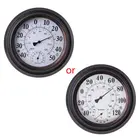 Винтажный термометр-гигрометр, большой размер, дисплей  , монитор влажности, Новинка