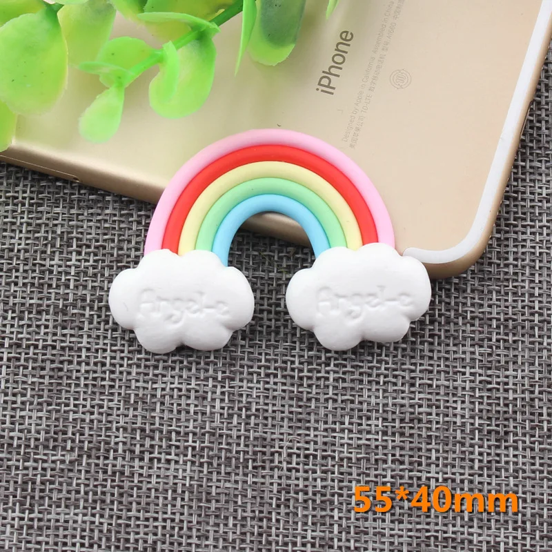 10 шт. мягкие керамические полимерные глиняные радужные Подвески микро