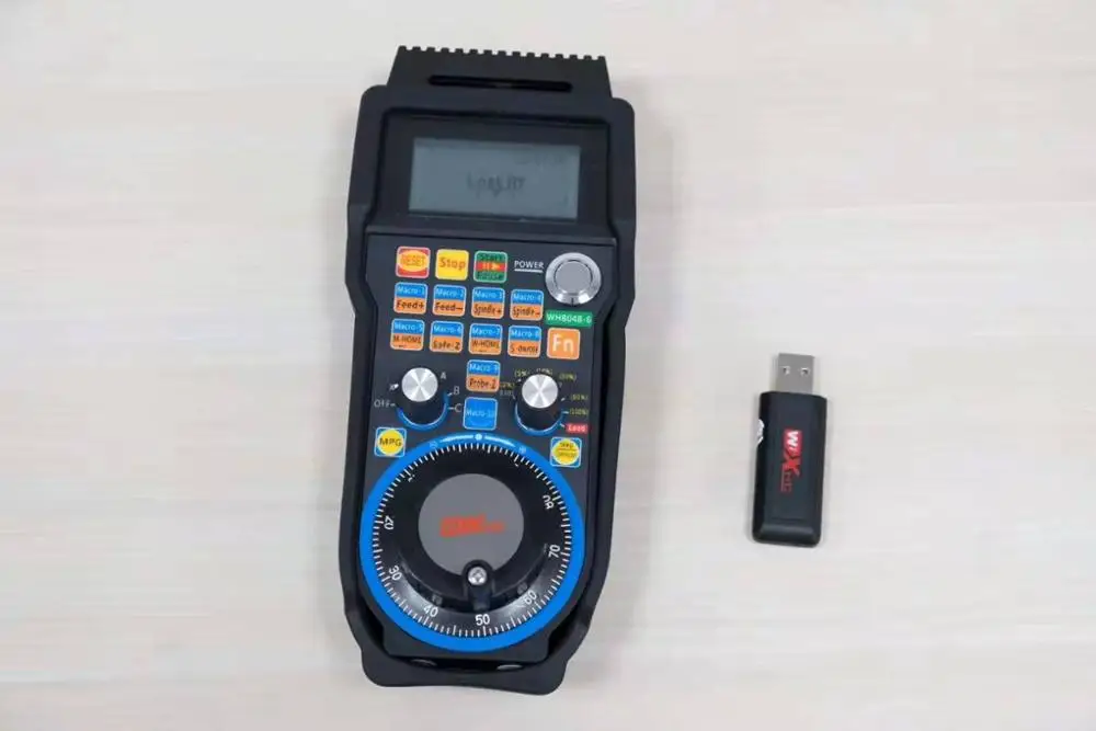 CNC ручка контроллер MACH3 WHB04B-4 беспроводной USB Электронная рукоятка маховика MPG промышленный дистанционный регулятор