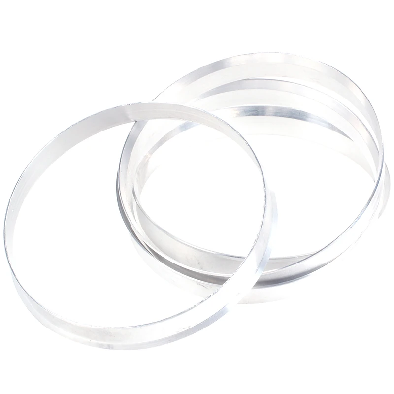 

4 x Universal Aluminum Hub Centric Ring Wheel Spacer Set 74.1mm O/D 72.6mm I/D