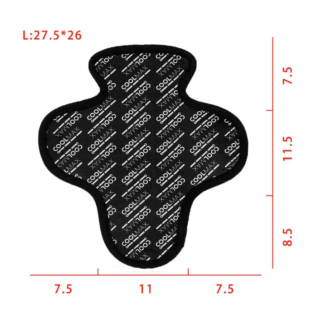 

Motorcycle Helmet Liner Excellent Elasticity Detachable Hoop & Loop Fastern Quick-drying Breathable Sweat Wicking Helmet Lining