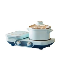 sandwich machine breakfast machine multicooker pan blue breakfast machine for home heating convenient multifunction waffle mak
