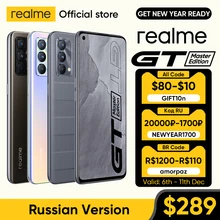 [World Premiere In Stock] realme GT Master Edition Snapdragon 778G Smartphone 120Hz AMOLED 65W SuperDart Charge Russian Version