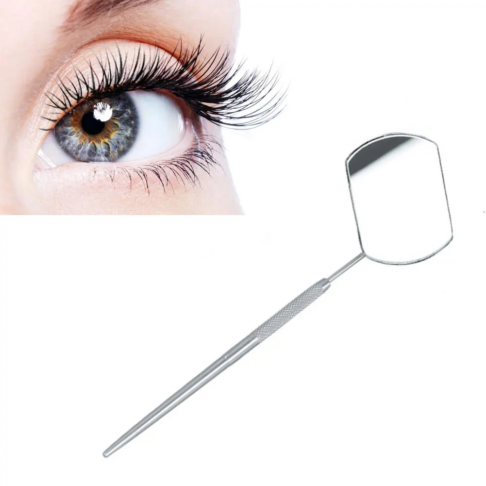 

Eyelash Mirror Large Makeup Mirror Magnifying Beauty Long Handle Mirror for Checking False Eyelashes Tools Extension Makeup Tool