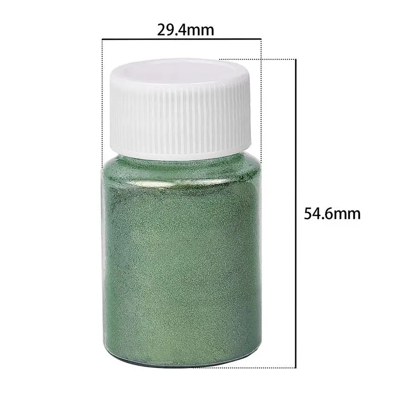 

10g DIY Color Changing Pearlescent Phantom Aurora Powder Epoxy Resin Pigment Pearl Pigment Mini Brush Nail Art Resin Crafts