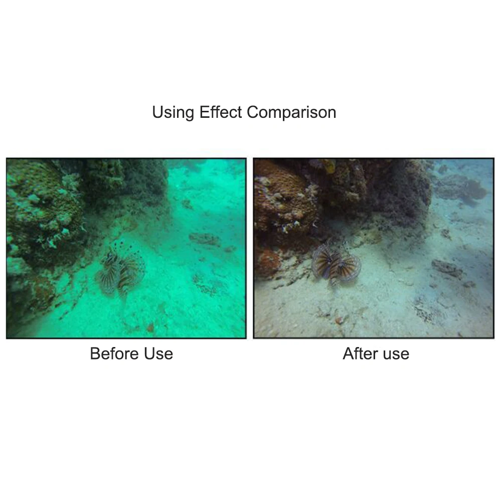 Аксессуары для камеры фотосъемки Комплект фильтров подводного погружения