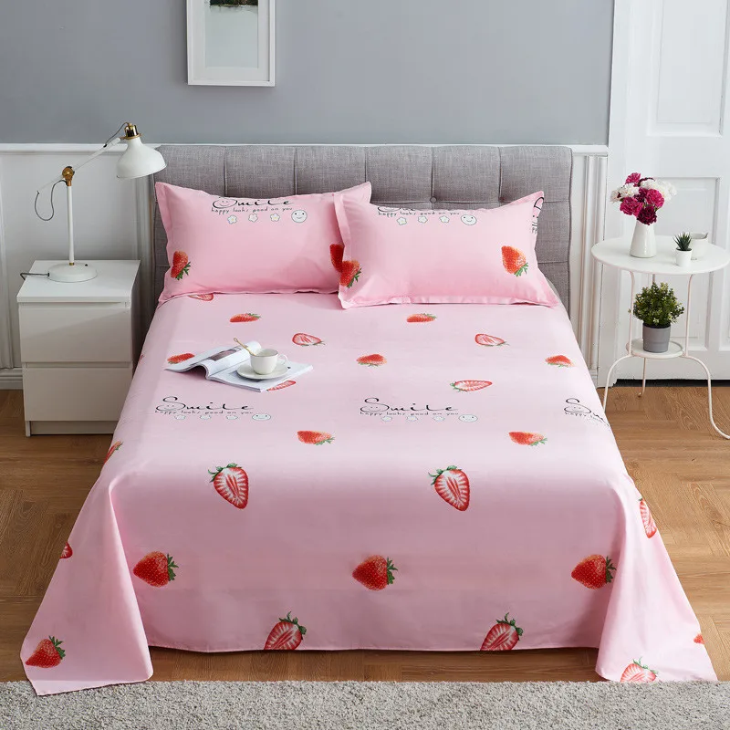 

Set Bed Supplies 230*250 cm Bed Sheets Fitted Bedspread Home Textile Supplies