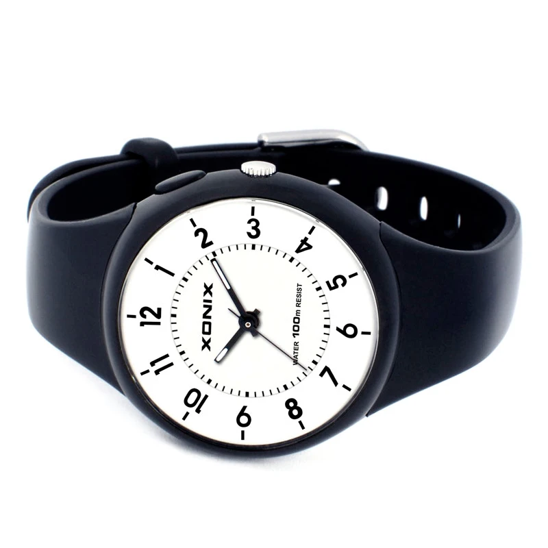 Золотые спортивные часы женские студенческие водонепроницаемые 100 м Электронный