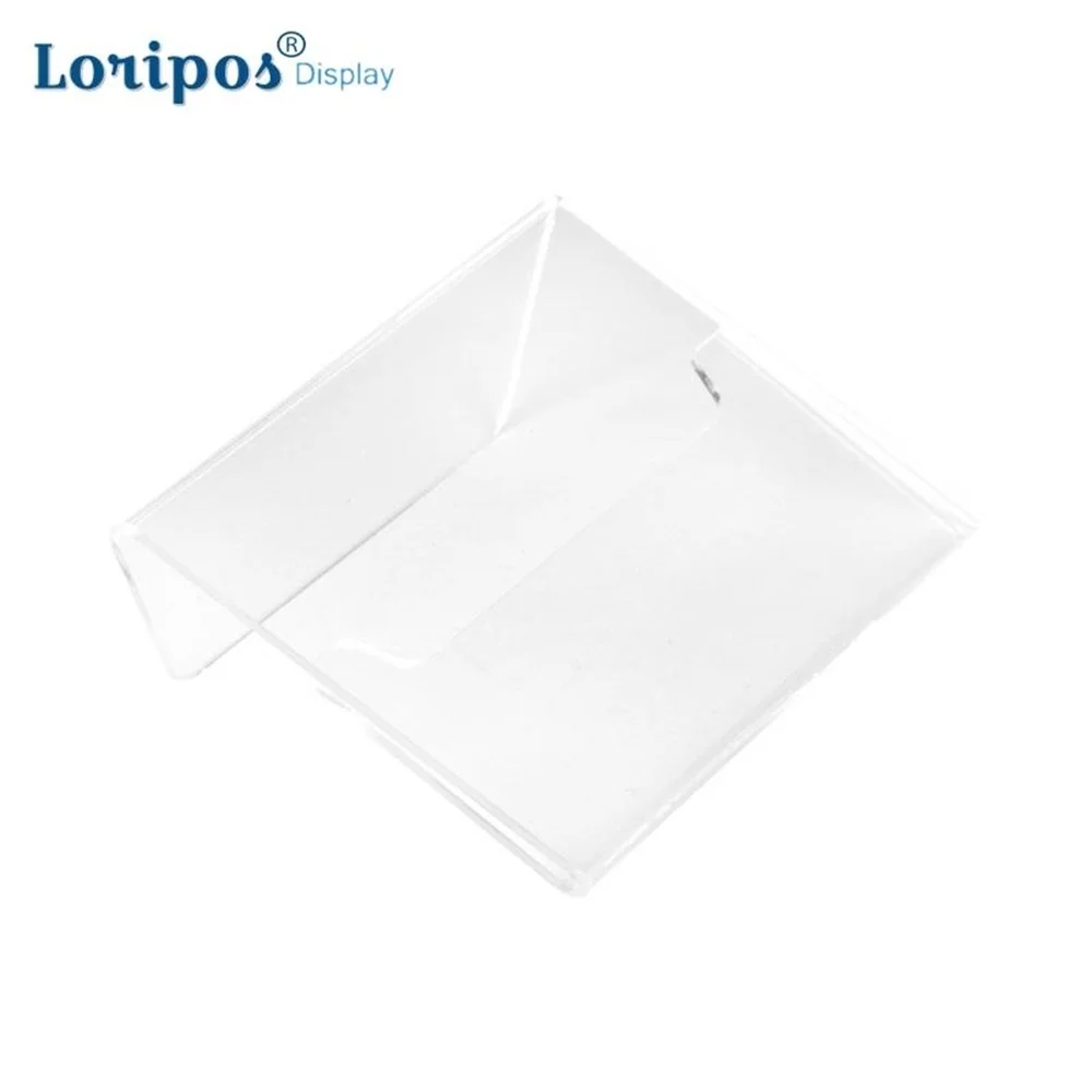 Табличка L-образной формы акриловая Вертикальная Горизонтальная прозрачная