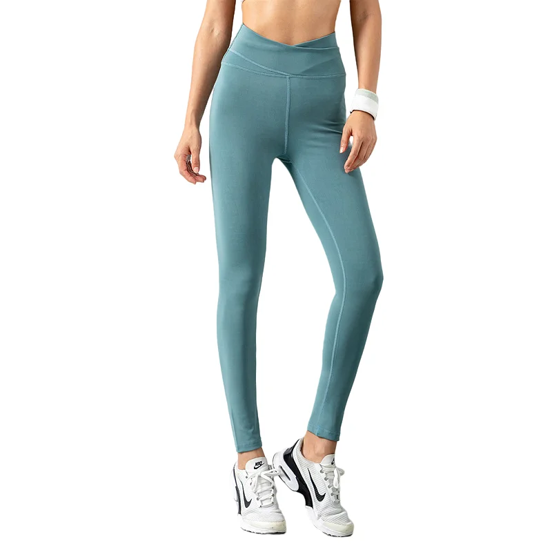 3 Colors Fitness Leggings Women's High Waist High Stretch Sexy Peach Buttocks Tight Pants Quick Dry Running Training Yoga Pants
