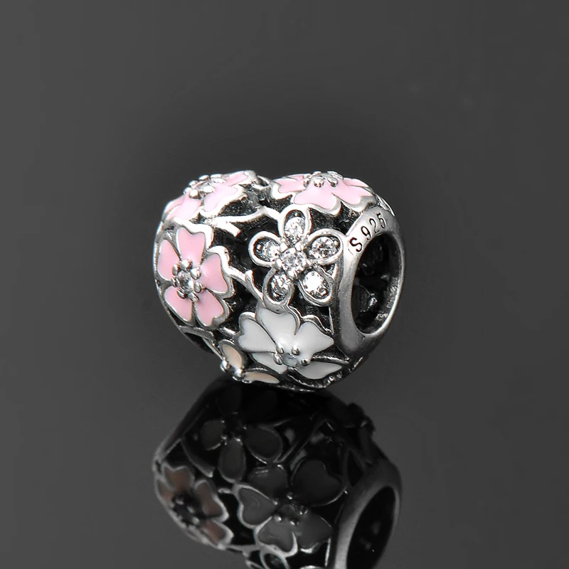 Популярные бусины в форме сердца Аутентичные искусственные виде цветов подходят