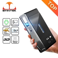 byintek r15 full hd 1080p 3d 4k 5g wifi android portable led dlp mini projector for 300inch home theater