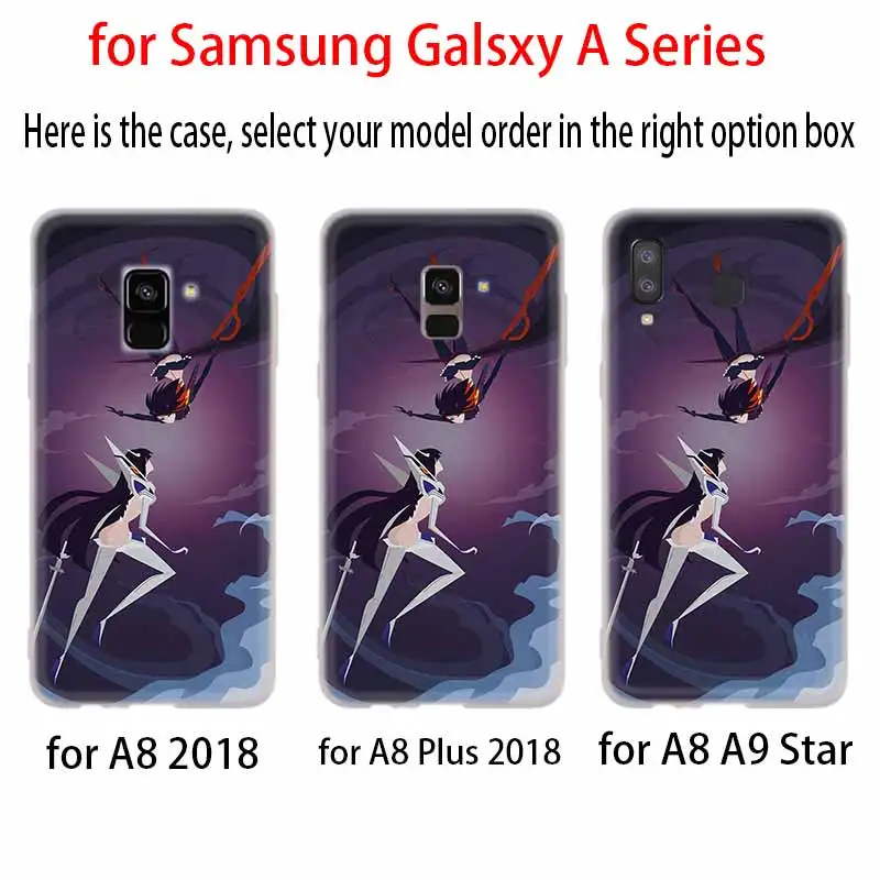 Tengen Toppa Gurren Lagann 2 чехол силиконовый для Samsung A50 A70 A80 A30 A40 A90 A6 A8 A9 A7 A5 A3 Plus 2018 2017 2016