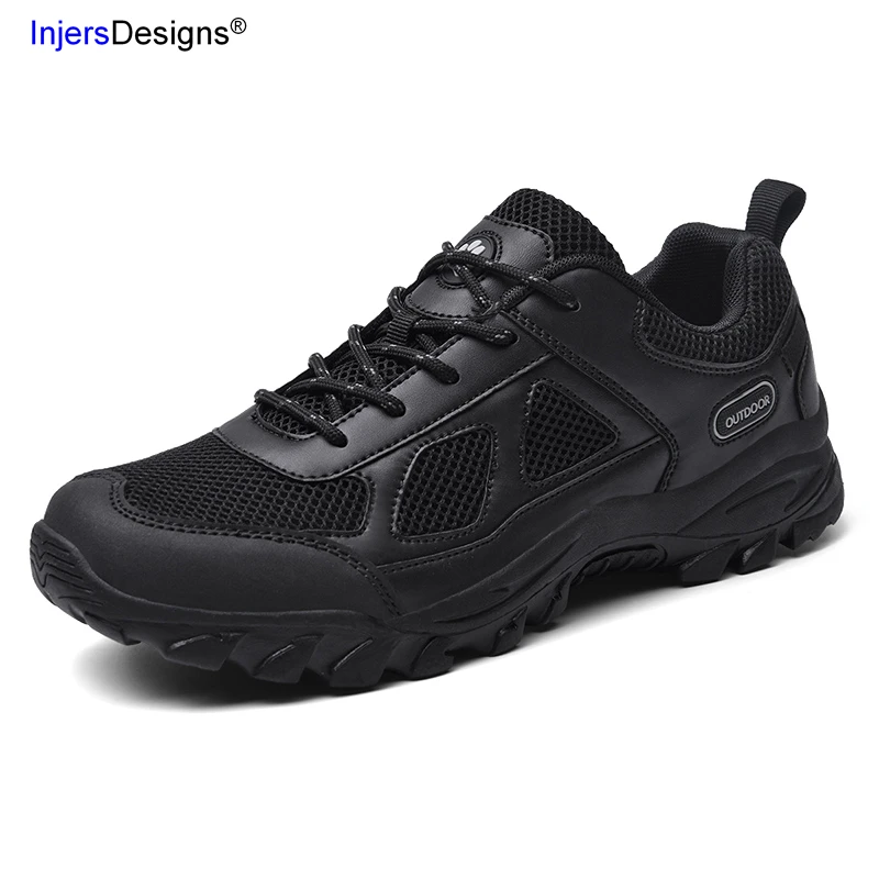 Big Size 39-49 Summer Outdoor Shoes Brand Casual Sneakers Hot Sale Light Soft Mens Trainers Fashion Mesh Breathable Hiking Shoes