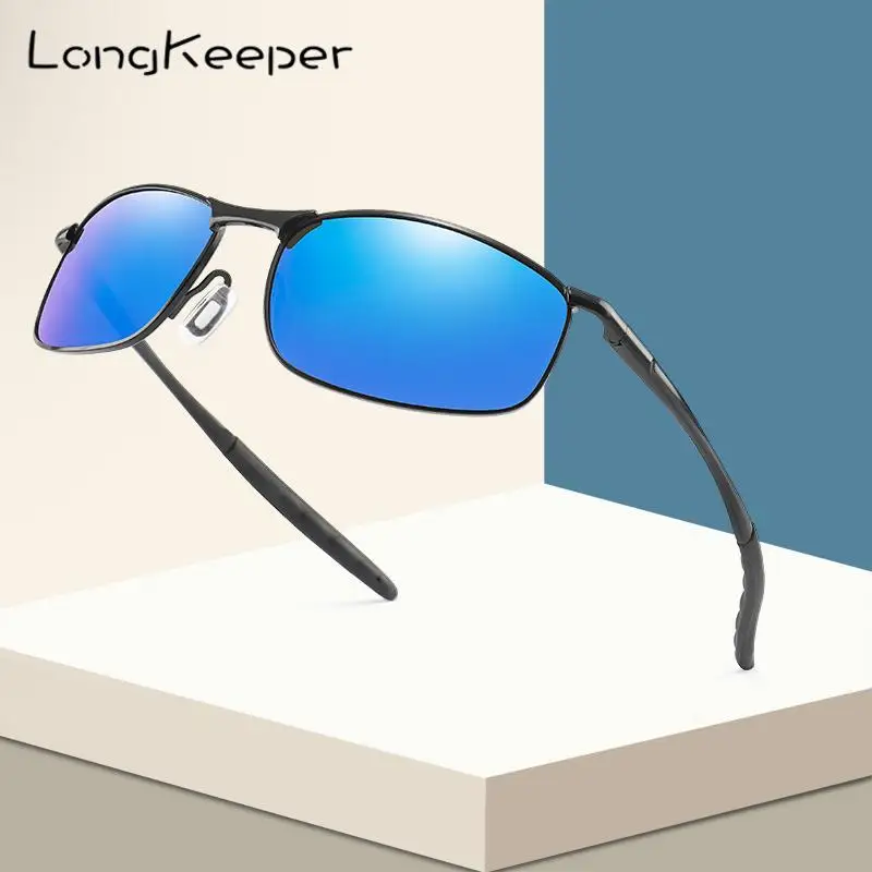 LongKeeper винтажные Ретро брендовые дизайнерские поляризованные солнцезащитные