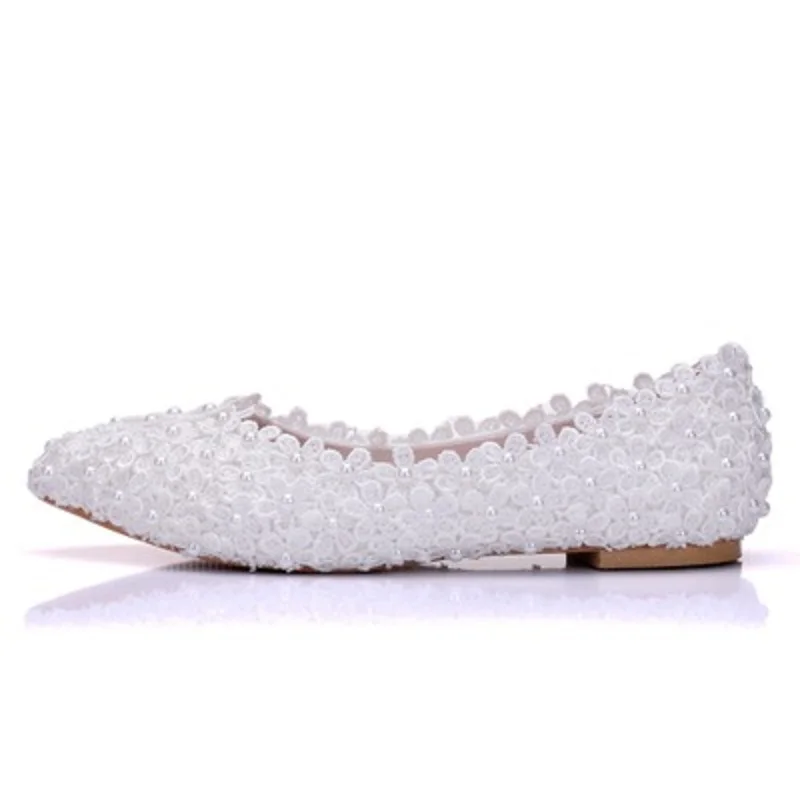 Новинка весна осень женские свадебные туфли большого размера Женская обувь