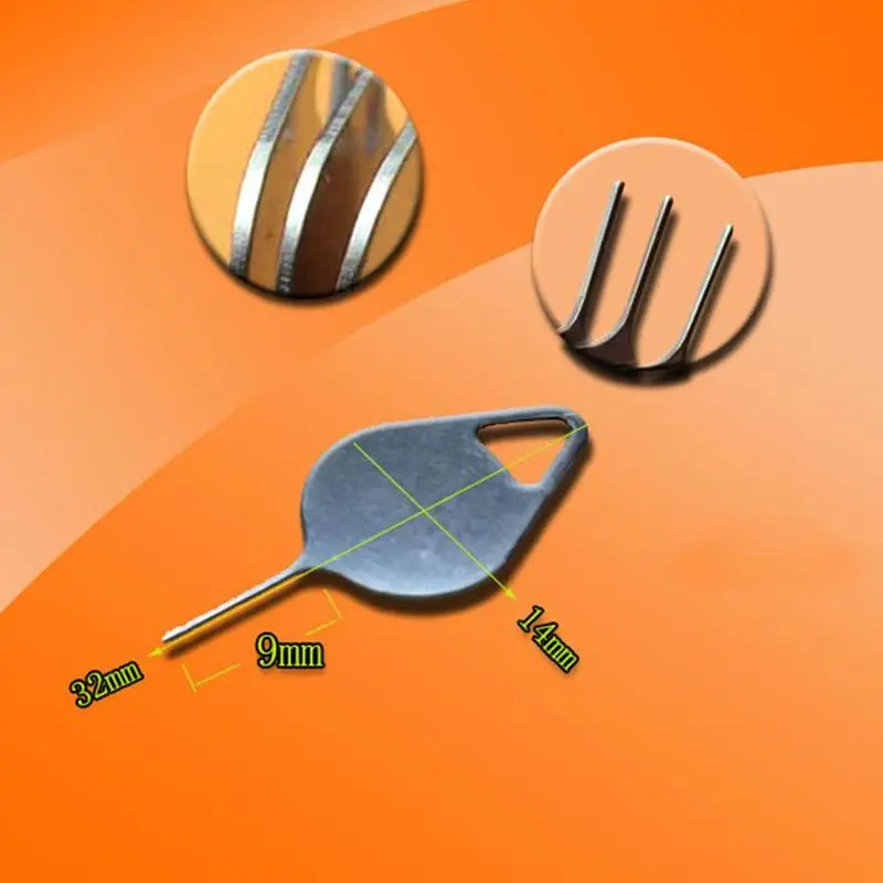 

5pcs/Set Sim Card Tray Removal Eject Pin Key Tool Steel Supplies For IPhone Huawei Needle Phone Xiaomi Samsung IPad W3D3